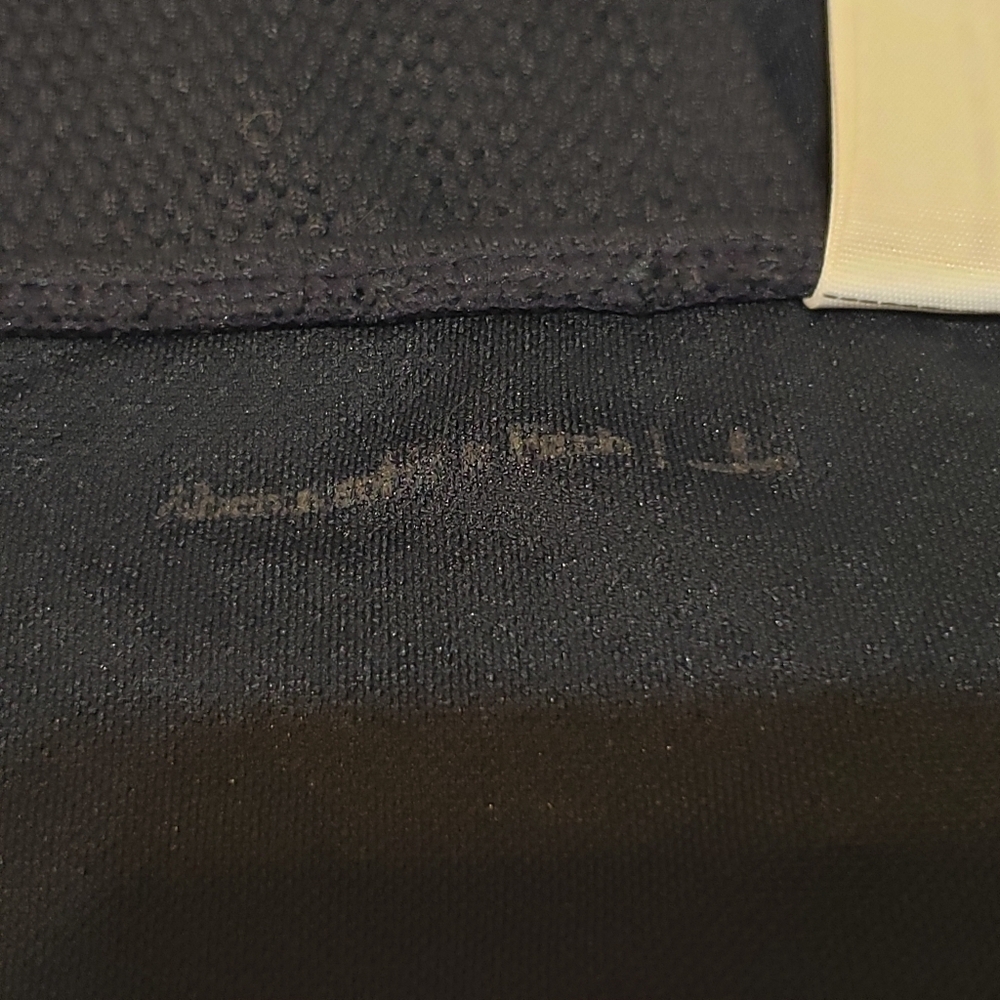 Abercrombie & Fitch Navy Bikini with White Cut Out - Picture 6 of 6